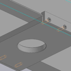 3D модель Рама для пресса гидравлического