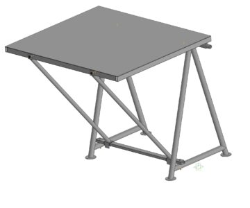 3D модель Верстак складной 1200х1048х1280 мм