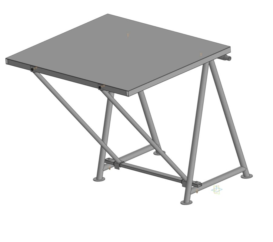 3D модель Верстак складной 1200х1048х1280 мм