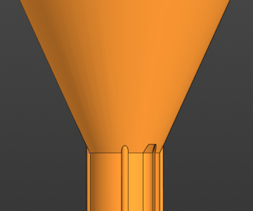 3D модель 3D модель воронки для слива