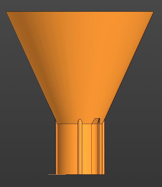 3D модель 3D модель воронки для слива
