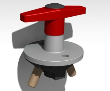 3D модель Выключатель массы механический