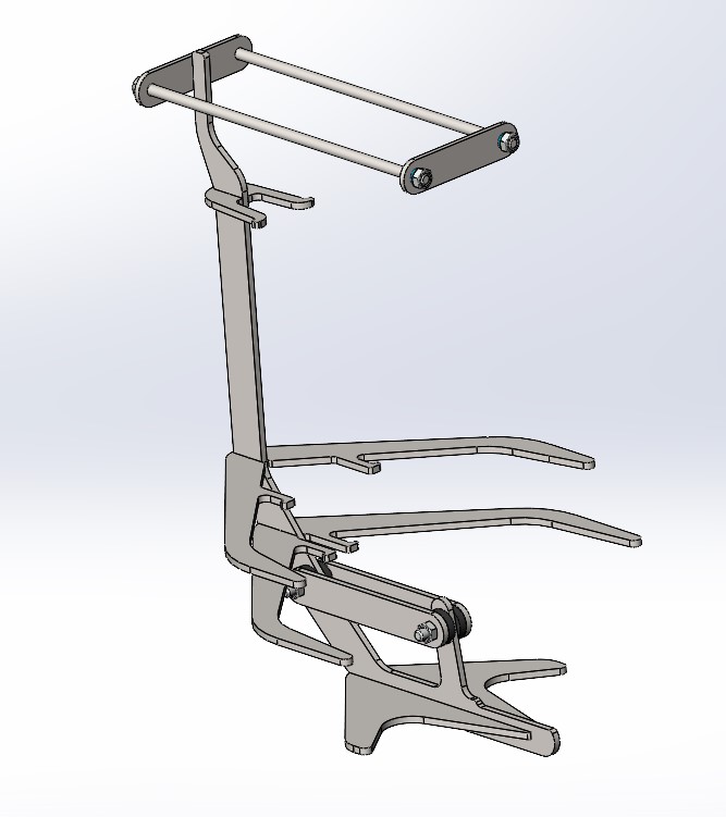3D модель Защита винта лодочного мотора Suzuki dt9.9-15