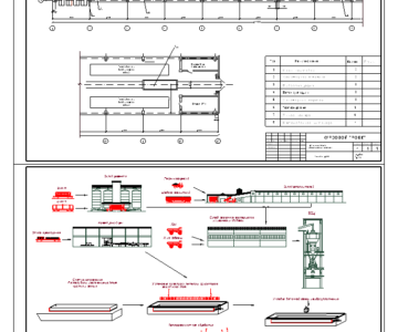 Чертеж Разработать технологический регламент на изготовление плит перекрытий предназначенных для подземных пешеходных переходов