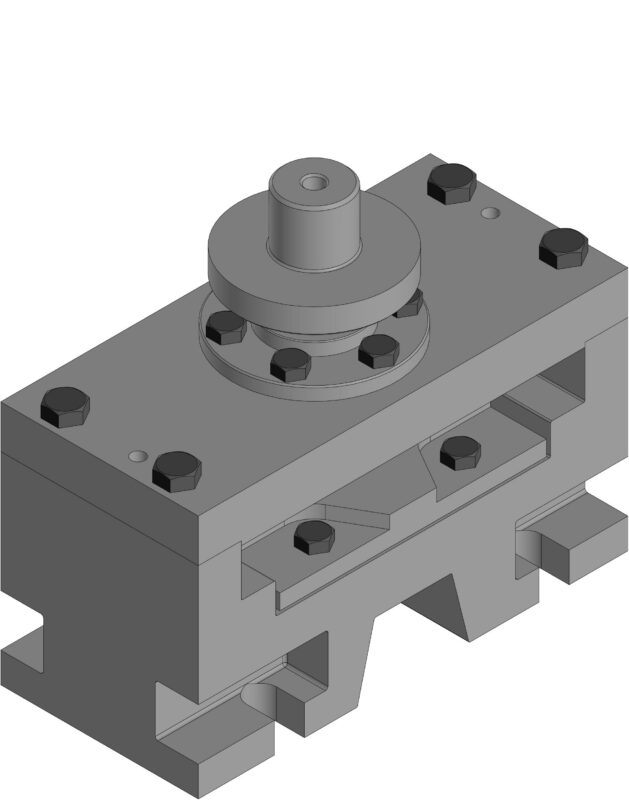 Чертеж Штамп для вырубки гаек от М16 до М42 на 50т пресс К115А