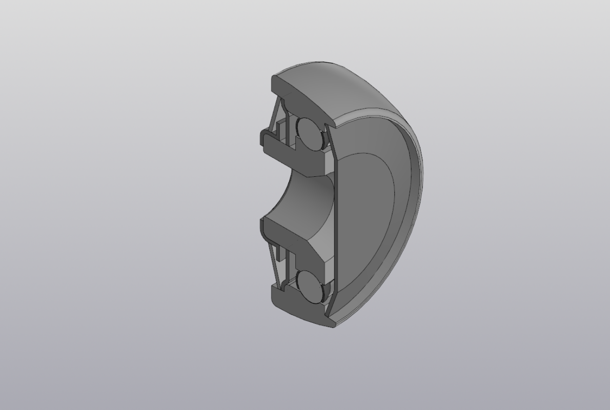 3D модель Подшипник 260703К