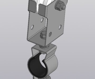 3D модель Подвесы кабеля без подшипника