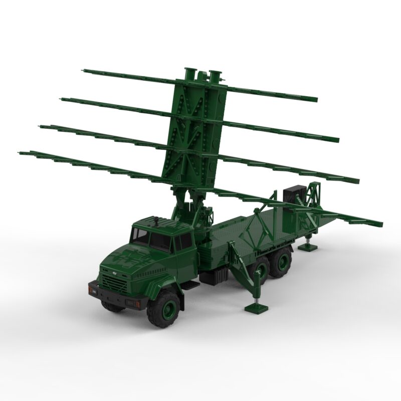 3D модель Модель автомобиля КРАЗ РЛС