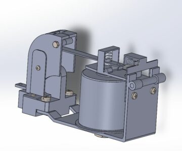 3D модель Электромагнитный контактор КПД-110E