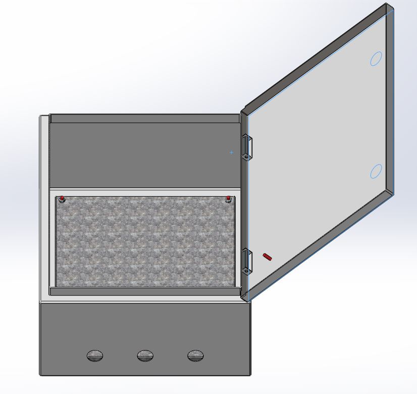 3D модель Электрощит ЩМП-2-0 (500х400х220) IP66 SQ0905-0084 TDM
