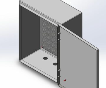 3D модель Электрощит ЩМП-2-0 (500х400х220) IP66 SQ0905-0084 TDM