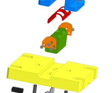 3D модель Приспособление используется для фрезеровки детали "Кожух 7200-4767.04"