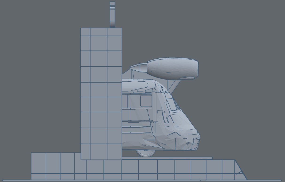 3D модель Памятник СВЛ в масштабе 1:35