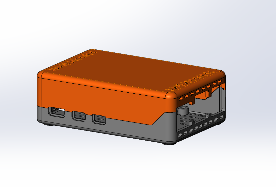 3D модель Корпус для Raspberry PI 5