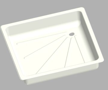 3D модель Душевой поддон 800х800х150