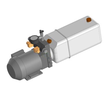 3D модель Гидростанция TDDL-00-2002-AC6-0220-00003