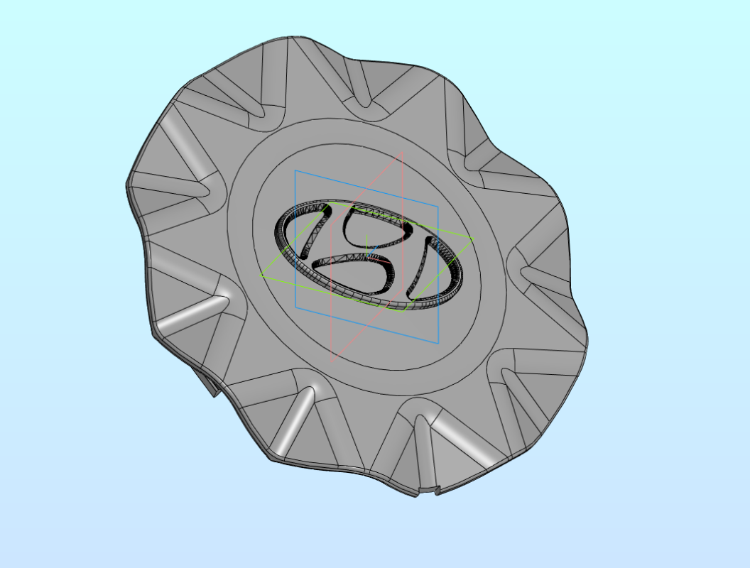 3D модель Колпак Hyundai