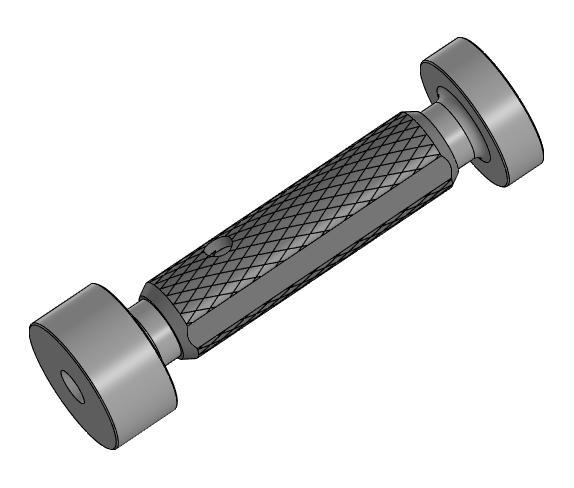 3D модель Калибр-пробка D40