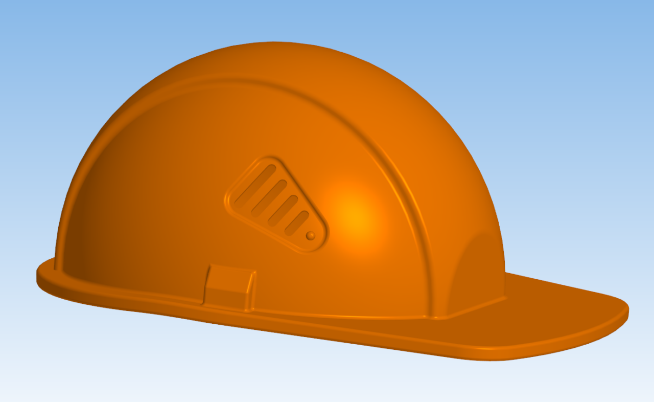 3D модель Строительная каска