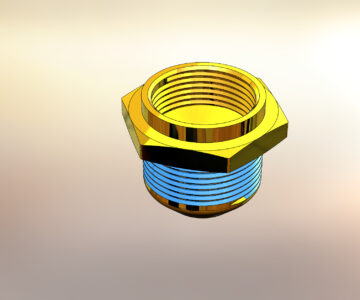 3D модель Клапан отсечной ST29 2"