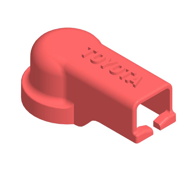 3D модель Защитный колпачок клеммы генератора Тойота виста ардео