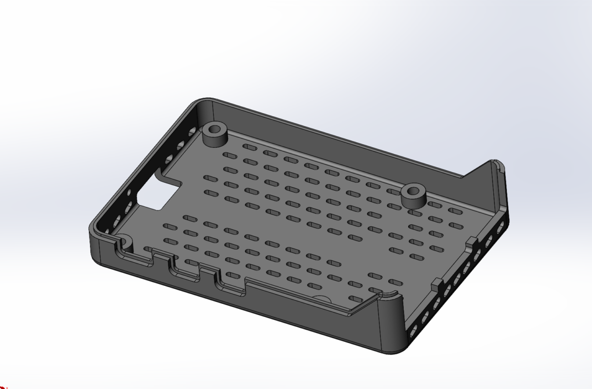 3D модель Корпус для Raspberry PI 5