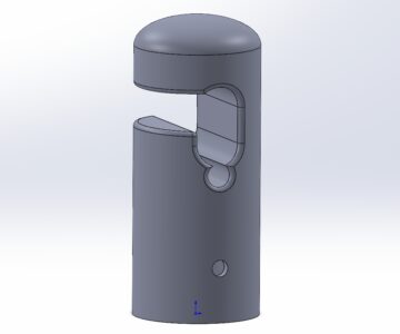 3D модель Держатель(кронштейн) сетки батута