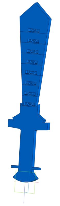 3D модель Меч (детская игрушка)