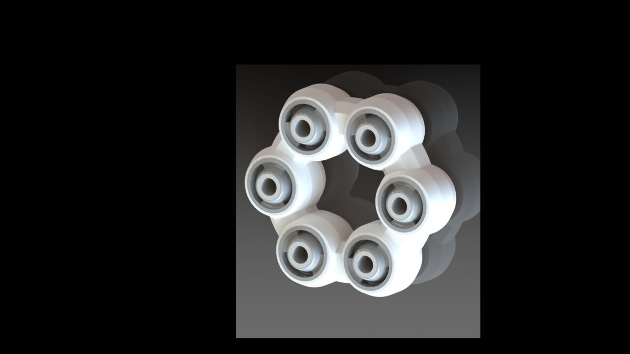 3D модель Муфта эластичная CS20 от НИВЫ