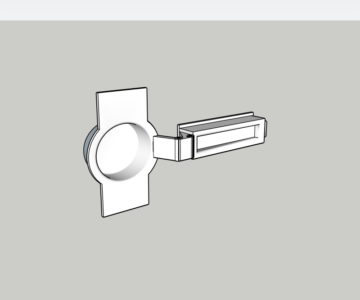3D модель Мебельная петля