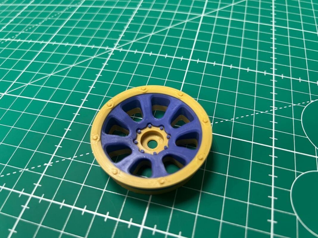 3D модель Диск с бедлоком для Р\У машин в масштабе 1:10