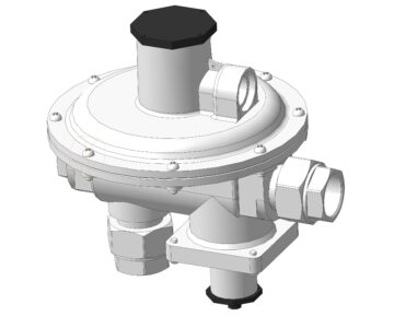 3D модель Регулятор Actaris RBI1212