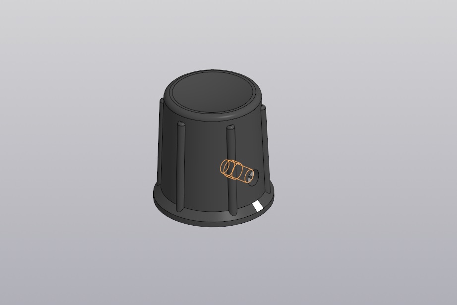 3D модель Ручка НЛП4.252.019