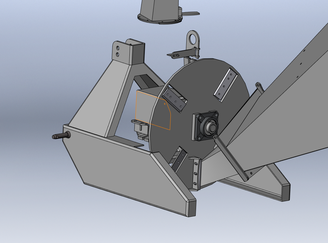 3D модель Измельчитель древесины BX42