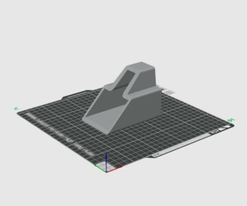 Чертеж Шаблон для нарезки профиля по 45°