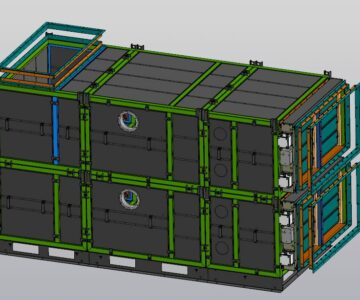 3D модель Приточная установка 3120х1300х1750