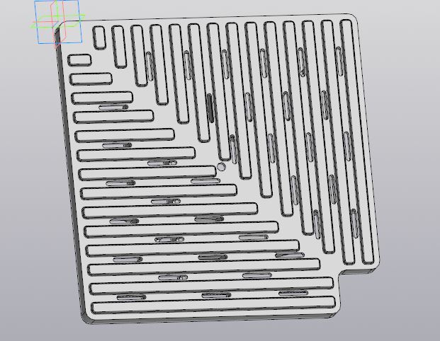 3D модель Решетка слива для бассейна.