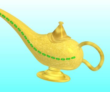 3D модель Лампа Алладина