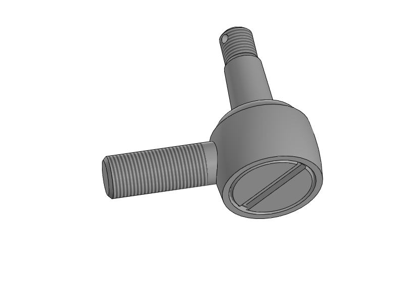 3D модель Модель рулевого наконечника ГАЗ/УАЗ
