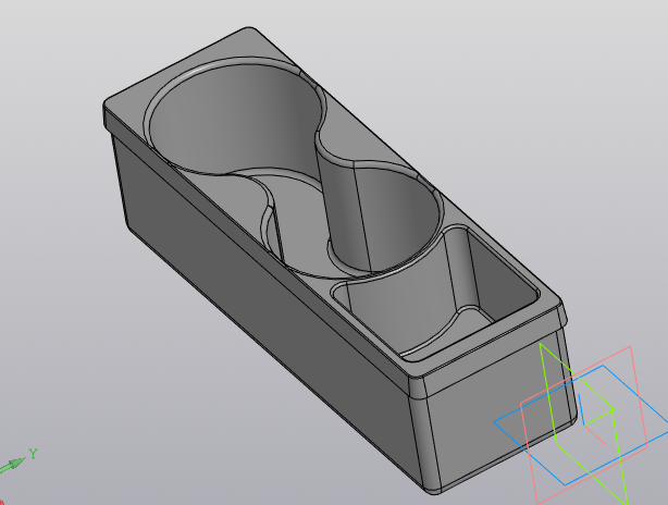 3D модель 3D модель подстаканника в BMW E34.