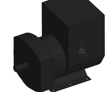 3D модель Генератор SX460 START-0216 CTYP-36-100 KBT