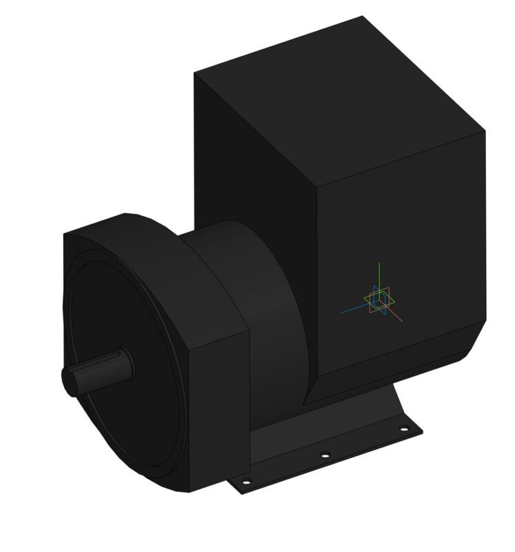 3D модель Генератор SX460 START-0216 CTYP-36-100 KBT