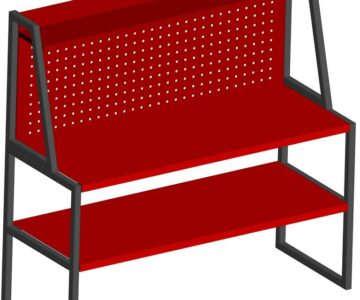 Чертеж Верстак 1310х500х1260 мм