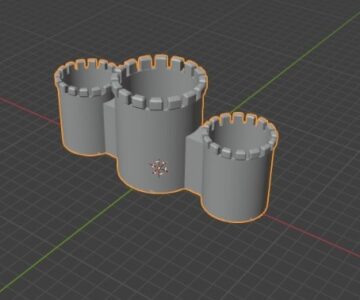 3D модель Подставка для зубных щеток и тюбика зубной пасты