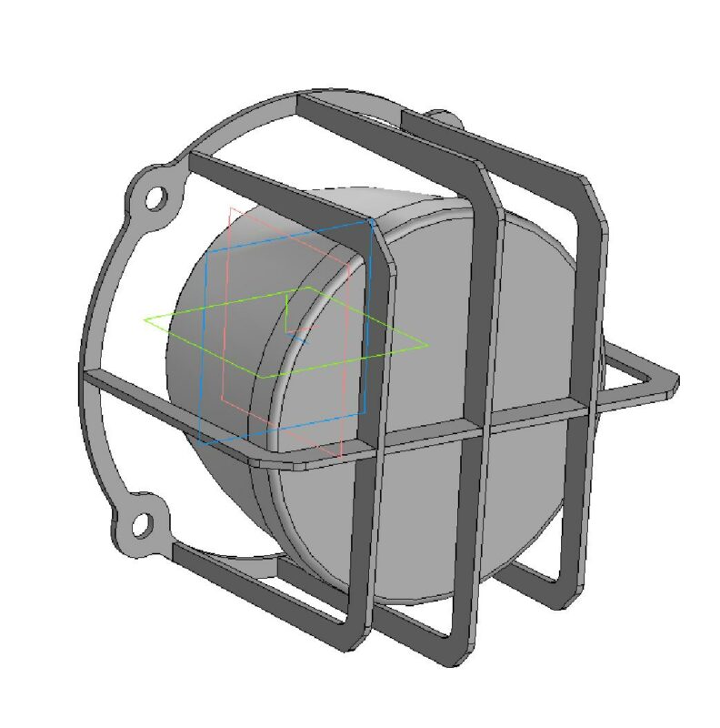 3D модель Защита ФП-101