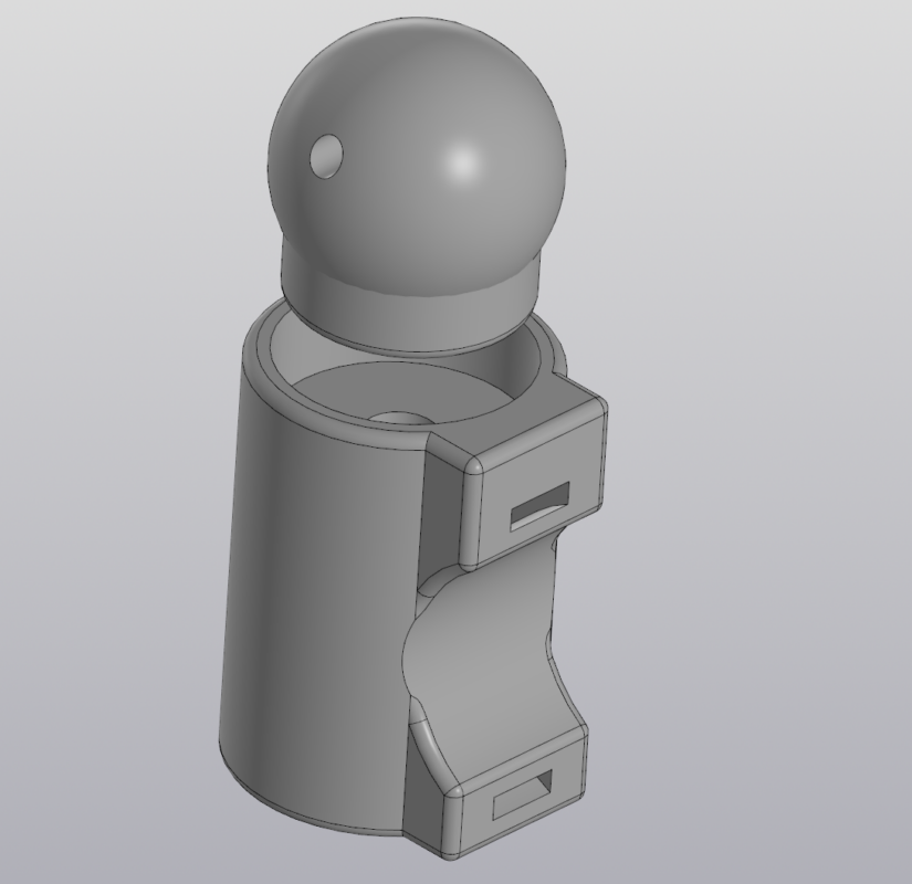 3D модель Модель корпуса аварийного выключателя двигателя (Kill switch)