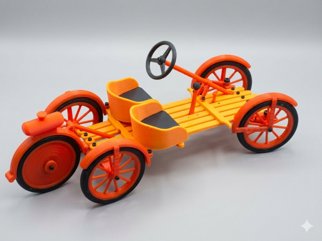 3D модель Автомобиль Smith Flyer 1/10 для 3д печати