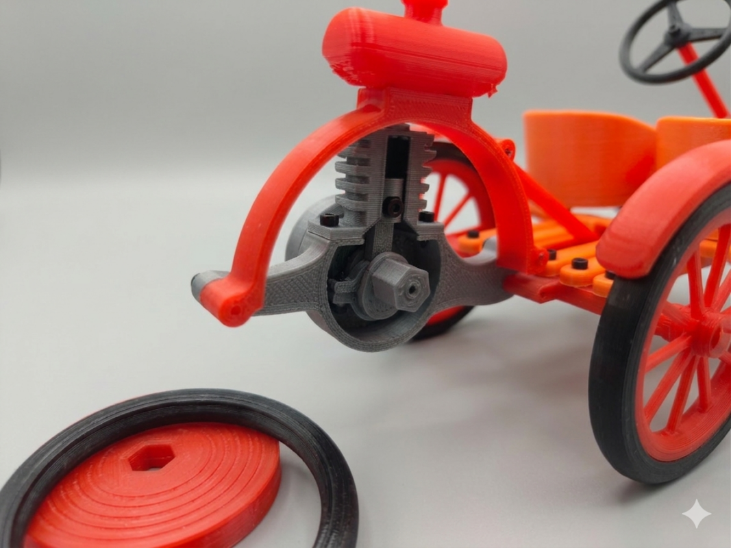 3D модель Автомобиль Smith Flyer 1/10 для 3д печати