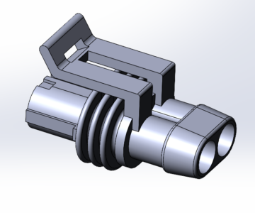 3D модель Вилка РГА-2П