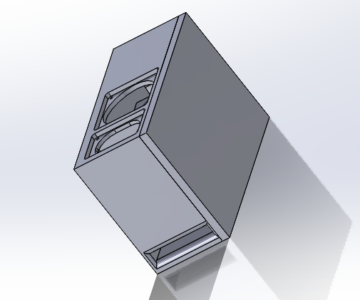 3D модель Корпус для динамика Canton CD310
